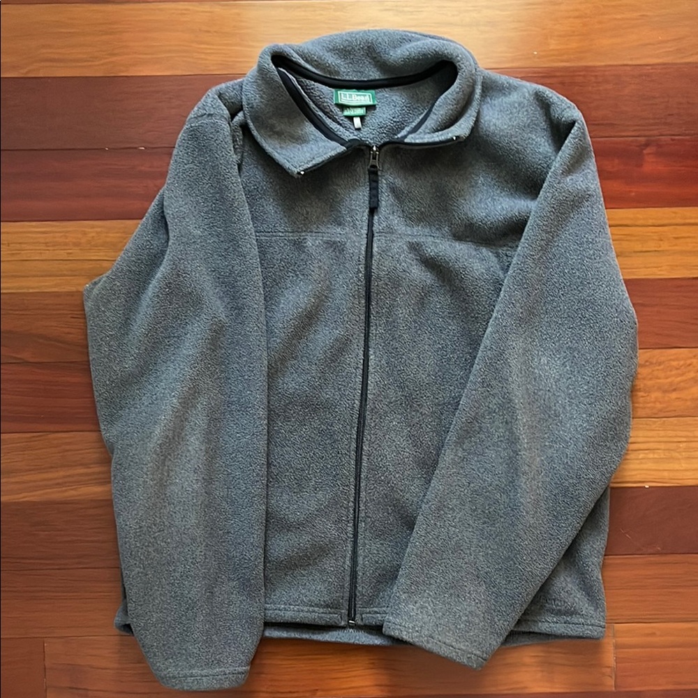 Men's Gray Fleece Jacket